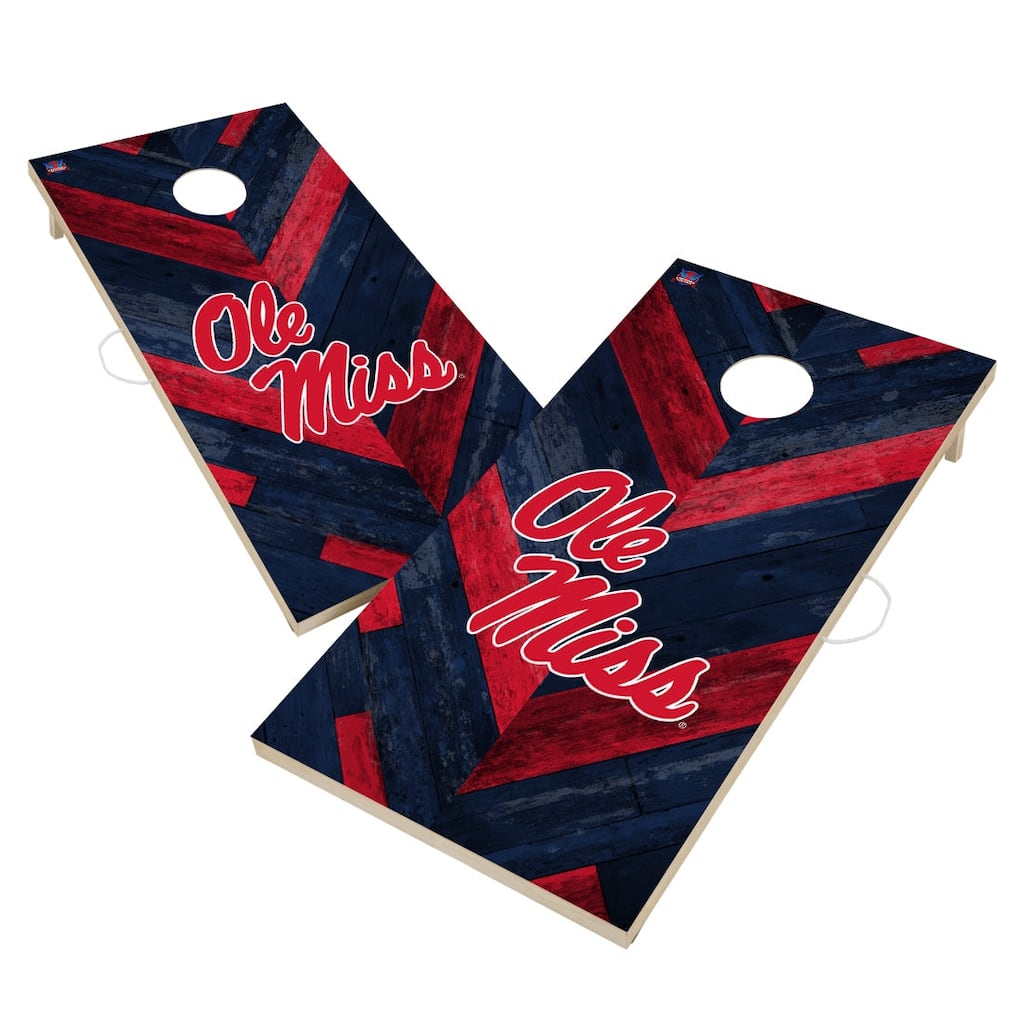 Mississippi Ole Miss Rebels Cornhole Board Set