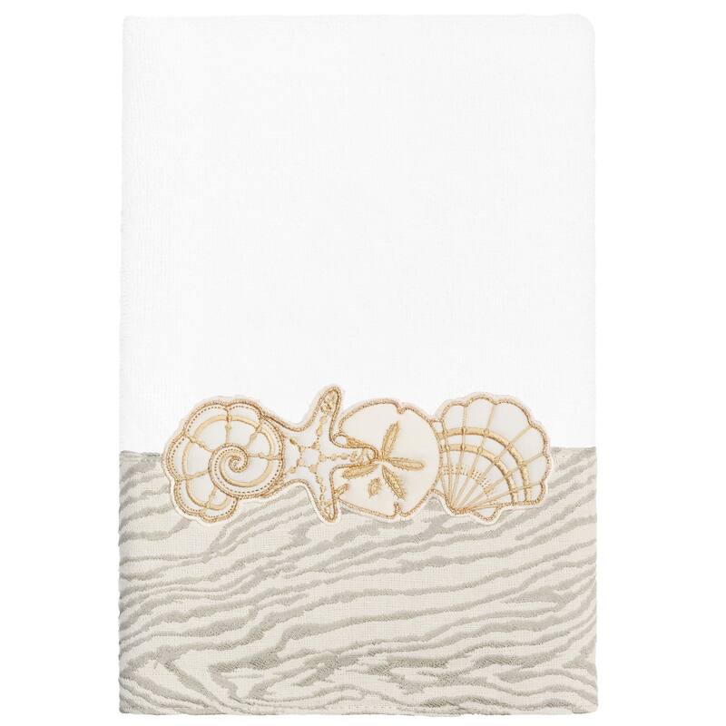 Authentic Hotel and Spa Shell Row 4 PC Towel Set