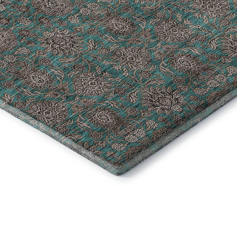 Premium Washable Super Soft Floral Borderless Mayfield Rug