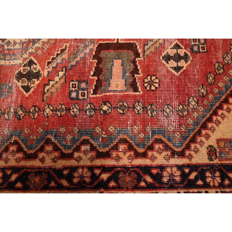 ECARPETGALLERY Hand-knotted Antalya Vintage Dark Copper Wool Rug - 4'5 x 6'7