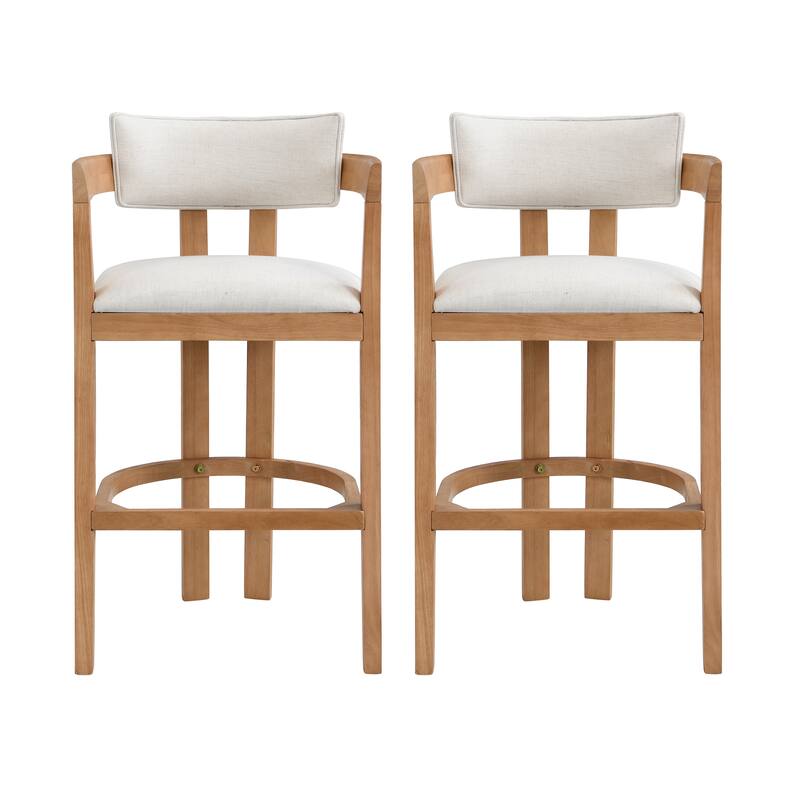 Christopher Knight Home Maribel Upholstered Counter or Bar Stools (Set of 2)