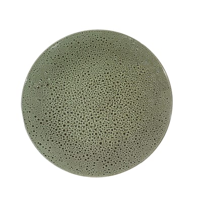 Red Vanilla Art Green Coupe Service Platter
