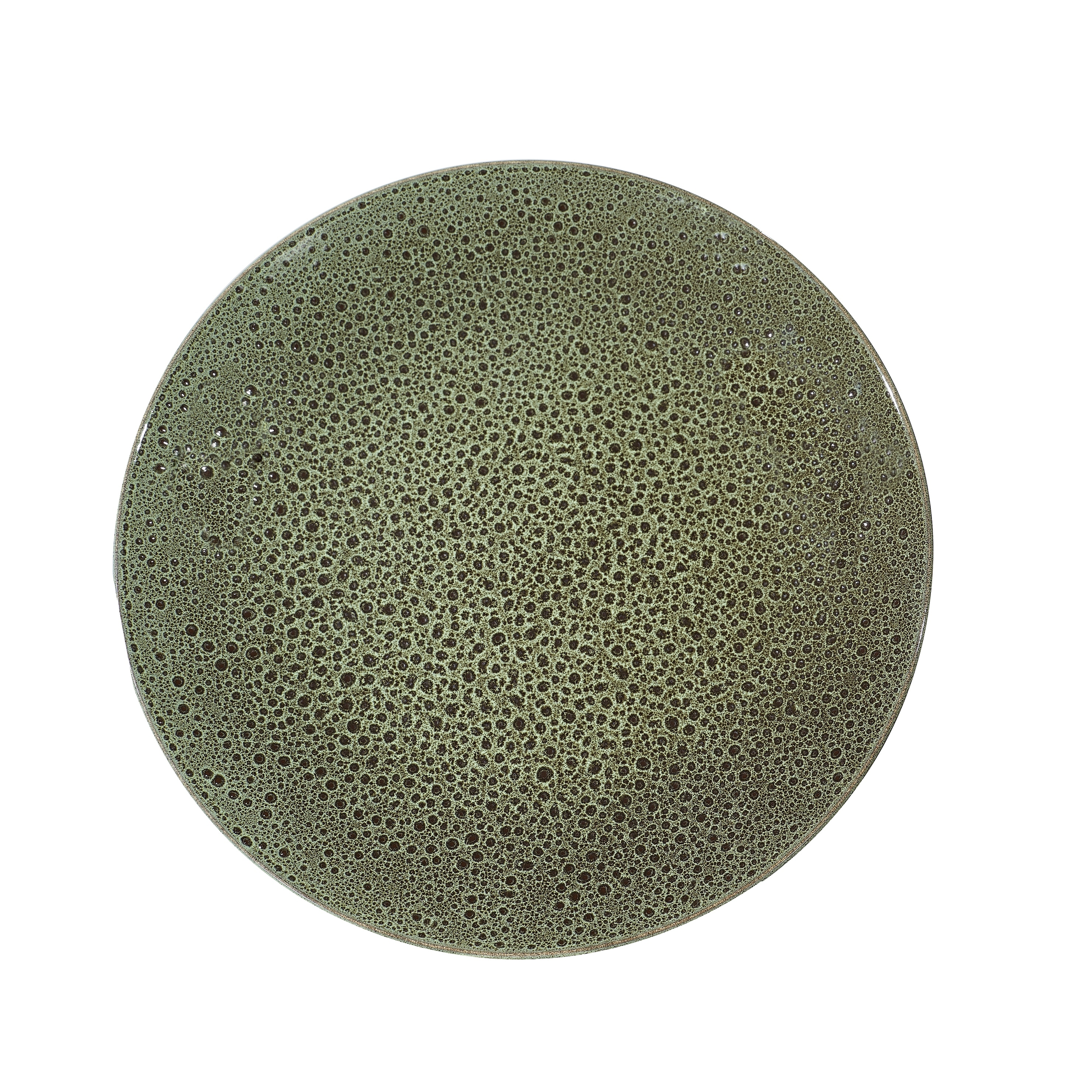 Red Vanilla Art Green Coupe Service Platter