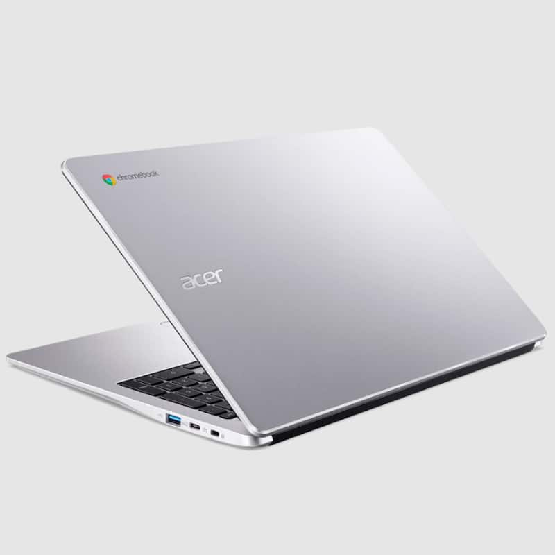 Acer Chromebook 315 15.6 inch Laptop Intel Processor N4500 4GB RAM 64GB eMMC Pure Silver