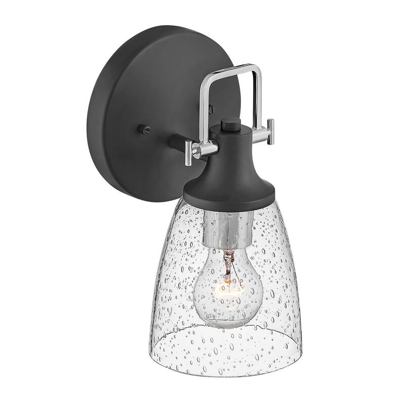 Hinkley Lighting Easton 6" Wide Bathroom Sconce with Clear Seedy Glass