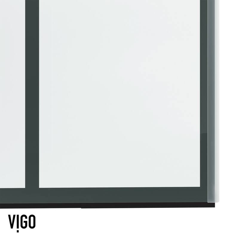 VIGO Houston Frameless Sliding Door