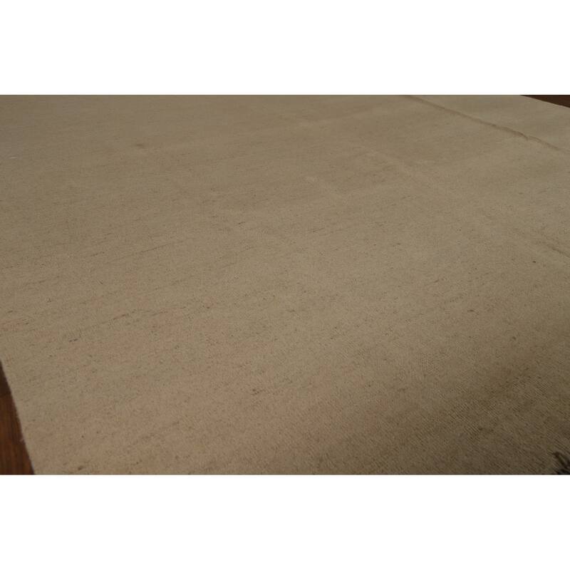 Modern Gabbeh Oriental Area Rug Hand-Knotted Wool Carpet - 6'6" x 9'7"