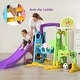preview thumbnail 4 of 9, Costway 6 In 1 Toddler Climber and Swing Set w/ Basketball Hoop & - See Details