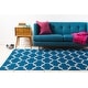 preview thumbnail 6 of 38, Flatweave Colne Moroccan Trellis Cotton Area Rug