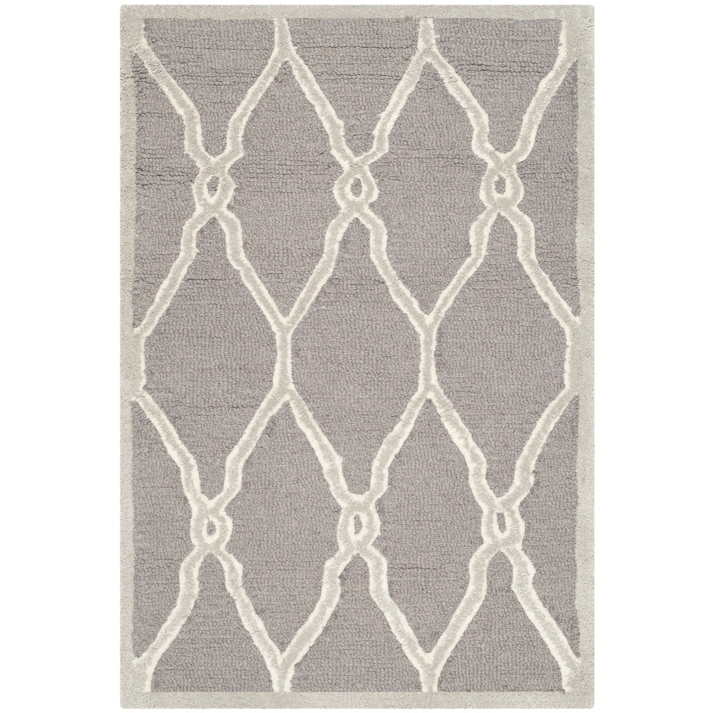 SAFAVIEH Handmade Cambridge Richtsje Moroccan Trellis Wool Rug