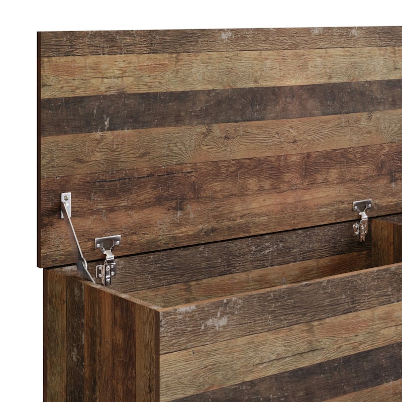 Clayfell Auburn Storage Cabinet Bench
