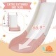 preview thumbnail 22 of 22, 4 In 1 Toddler Slide And Swing Set Kids Freestanding Climber Slide Playset With Basketball Hoop Rocket Themed Slide