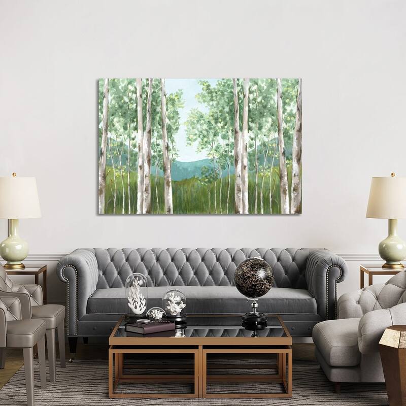 iCanvas "Behind Mountains" by Eva Watts Canvas Print