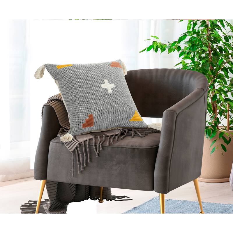 Sevita Golden Desert Swiss Zeal Throw Pillow
