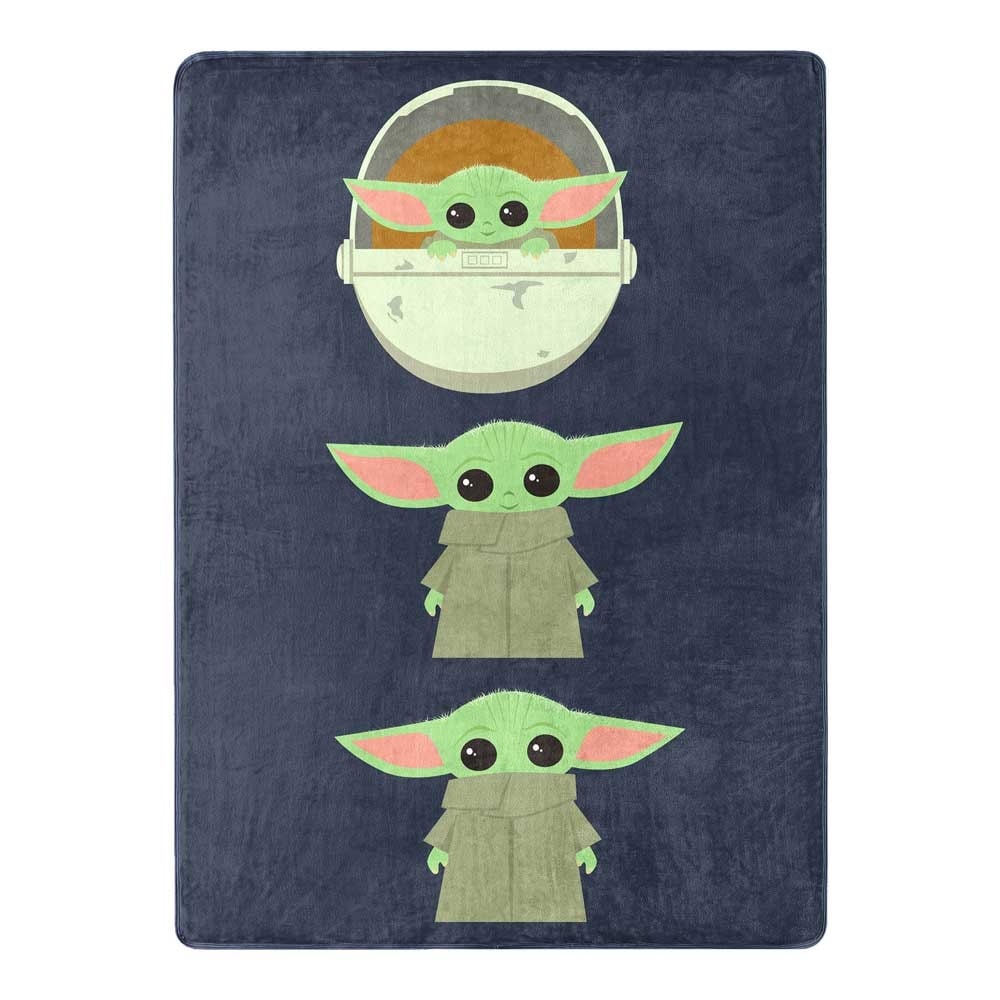 Star Wars: The Mandalorian Expressions Silk Touch Throw Blanket