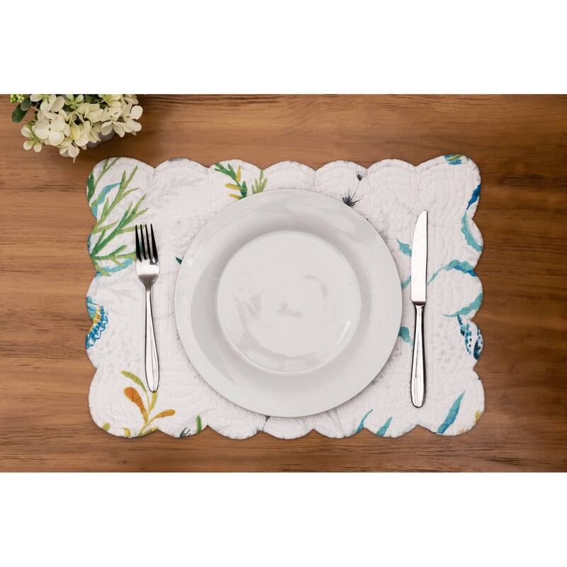 Marlowe Sound Placemats Set of 6, 13" x 19"