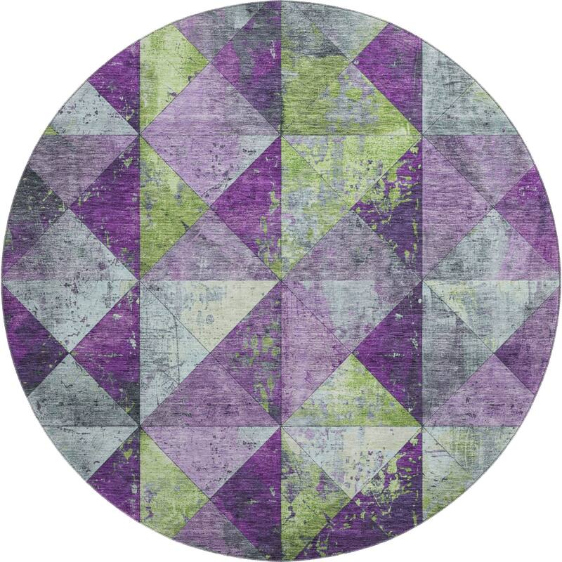 Premium Washable Super Soft Diamond Mosaic Mayfield Rug