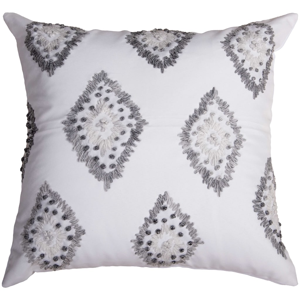 Rizzy Home Modern Medallion Throw Pillow