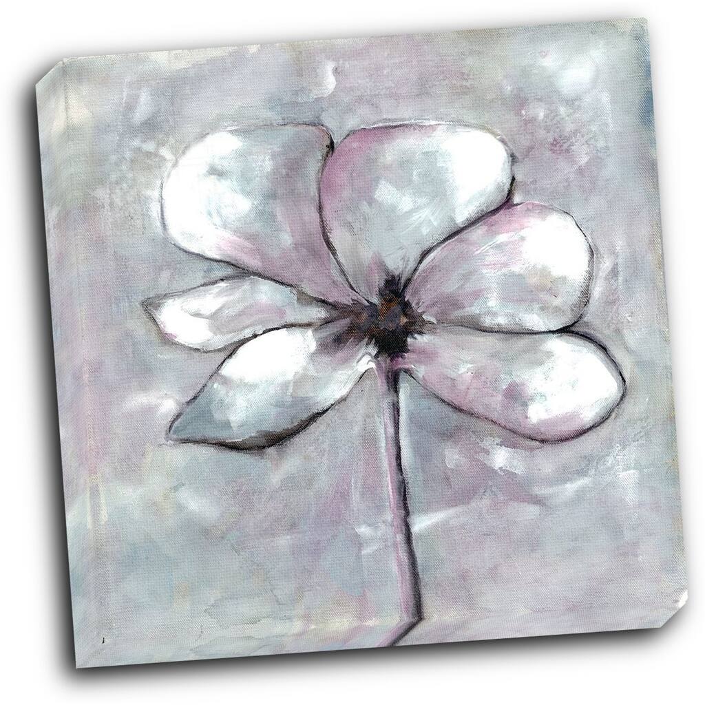 Cherished Bloom 1 16x16 Gallery Wrapped Stretched Canvas