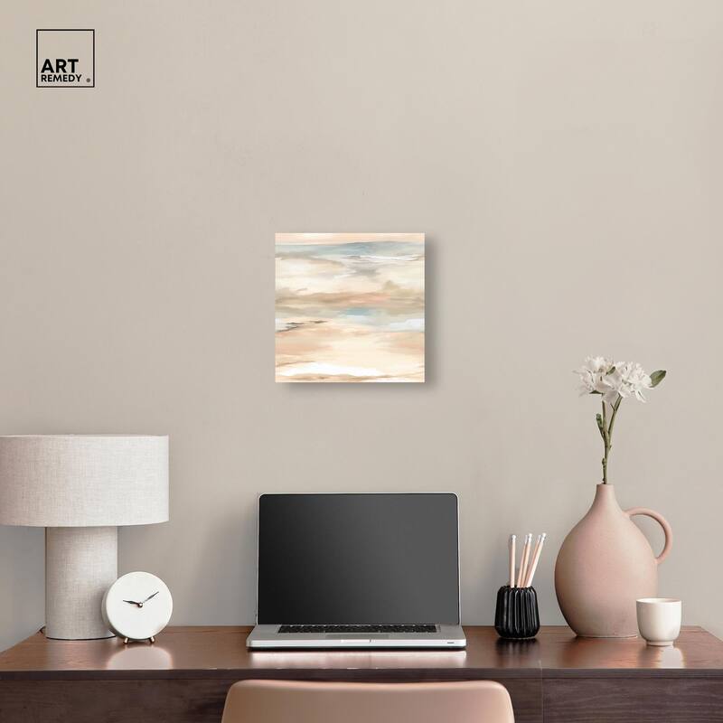 Roseate Skyfall I Canvas by Art Remedy, Gallery Wrapped