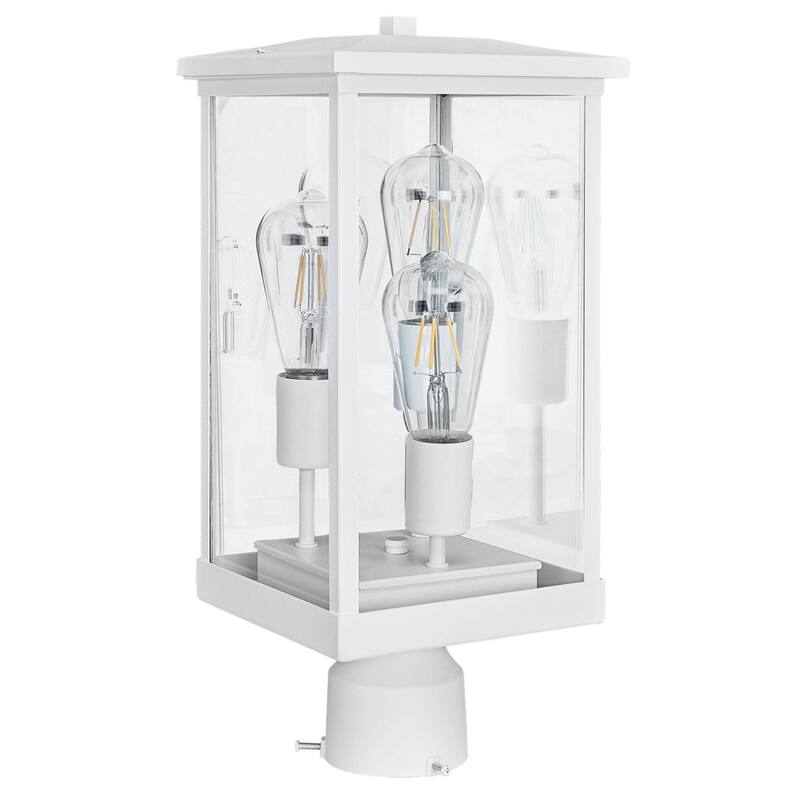 Design House 590109 Mayfield 18" Tall Post Light - White