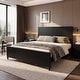preview thumbnail 33 of 57, Christopher Knight Home - Modern Wooden Bed Frame with Headboard and Footboard