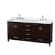 Option Espresso / Giotto Quartz Top / Brushed Chrome