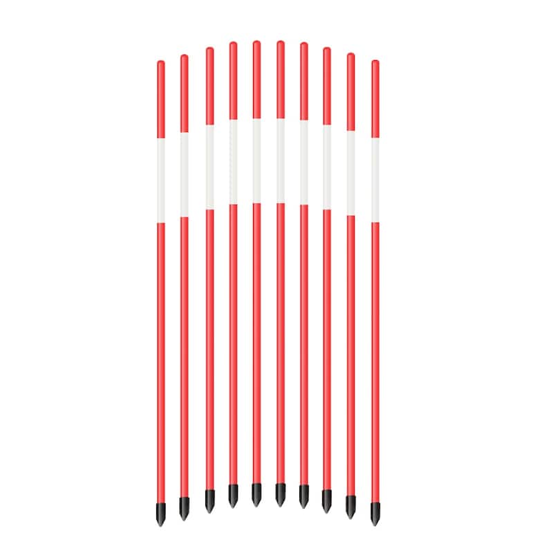 Agfabric Plastic hollow Snow Marker Reflective Driveway Markers Driveway Poles