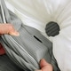 preview thumbnail 41 of 182, WOWMAX Large Reading Wedge Headboard Pillow for Bed Rest Back Support