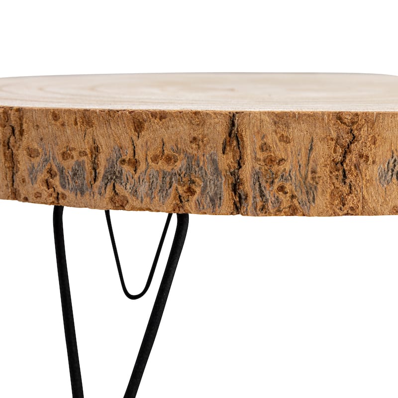 Decorative Paulownia Wood Pedestal