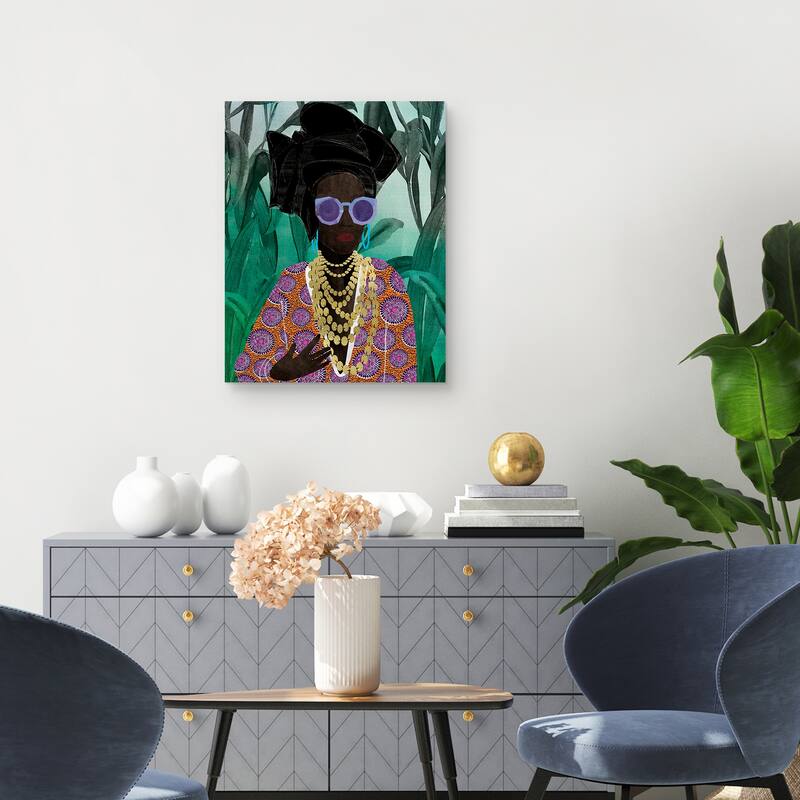 Queen of Tropics by Nikki Chu Canvas Art Print