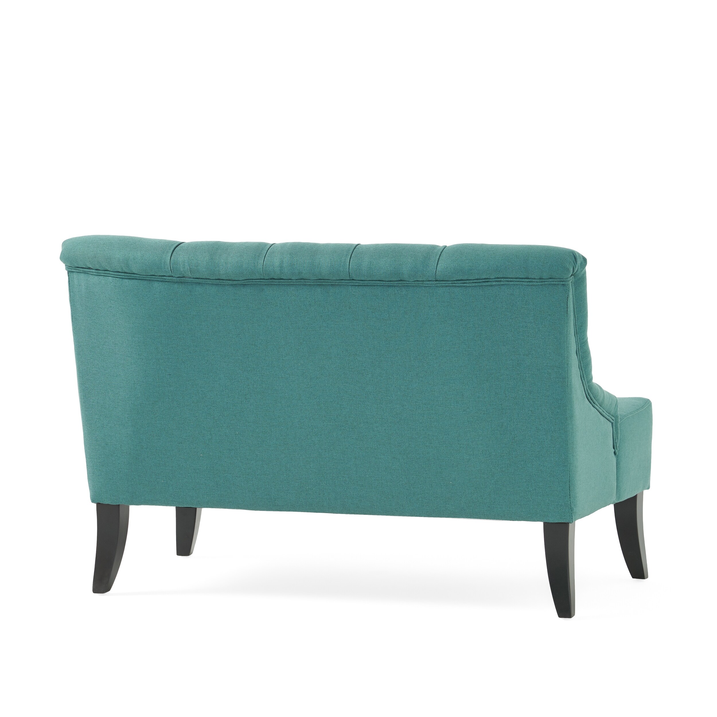 Nicole fabric settee by on sale christopher knight home