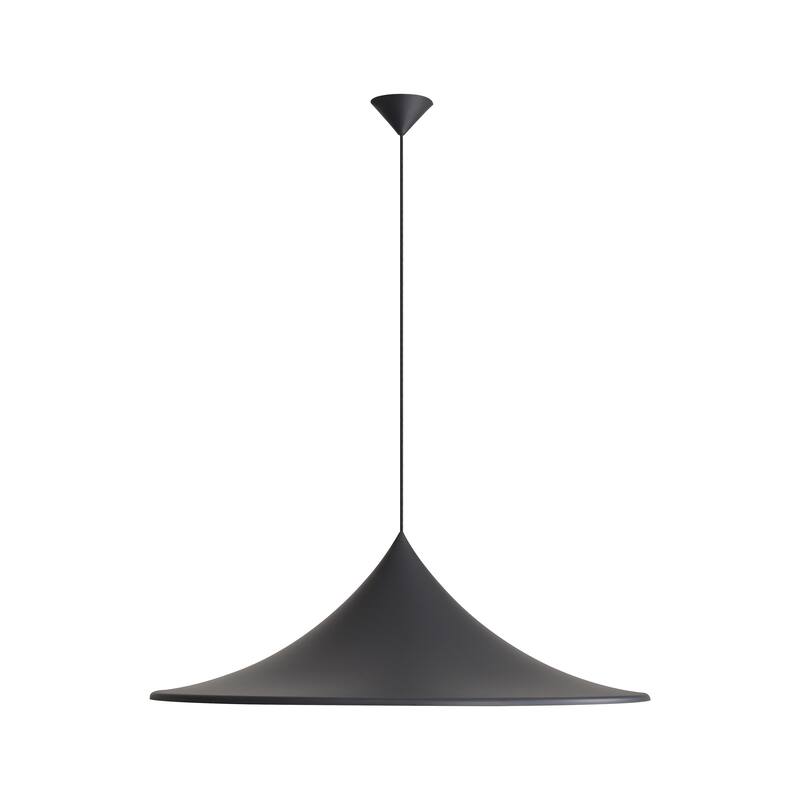 Vistara 1-Light Pendant in Sand Black