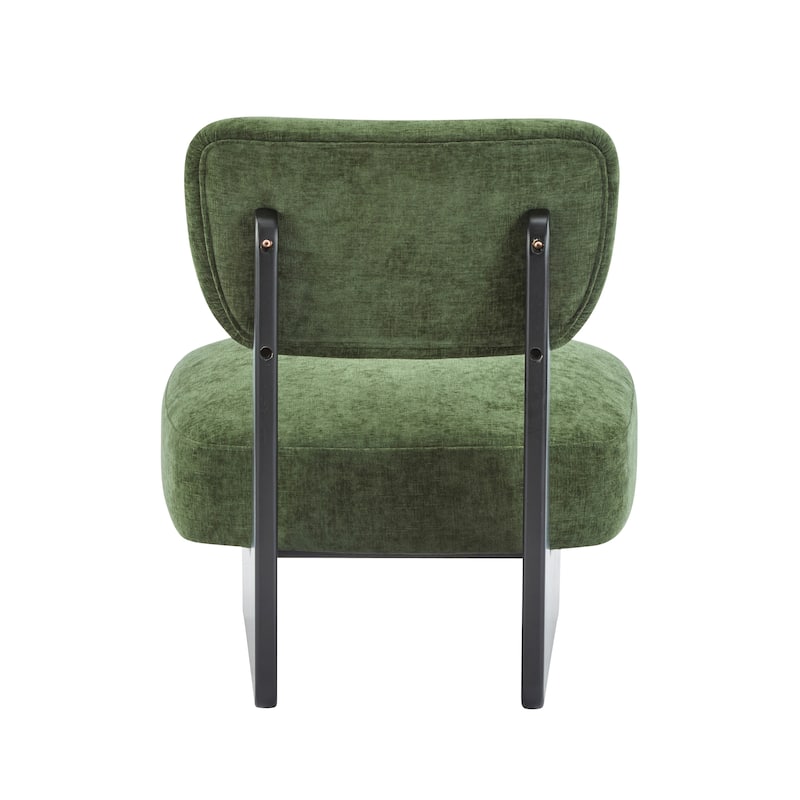 Christopher Knight Home -Vincent Minimalist Polyester Upholstered Lounge Chair （Set of 2）