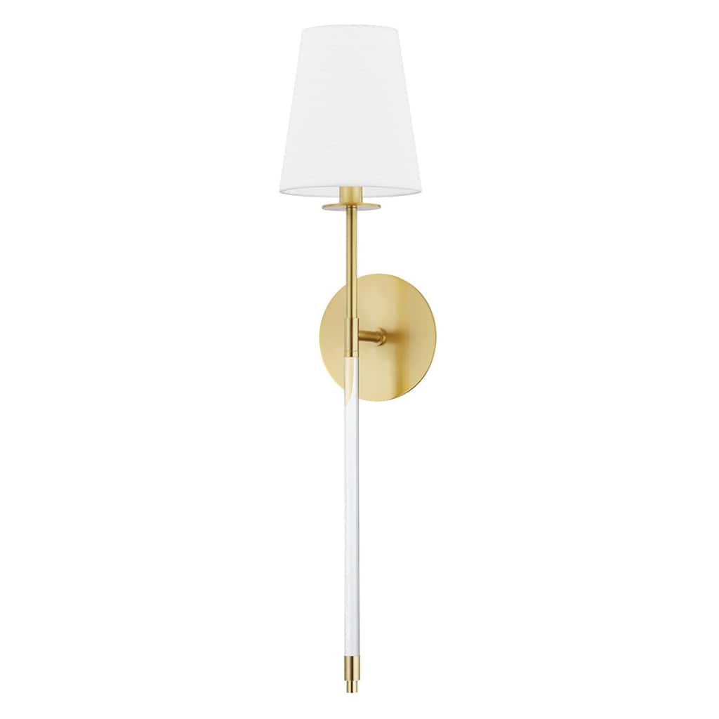 Hudson Valley Lighting Niagra 28" Tall Wall Sconce with Crystal