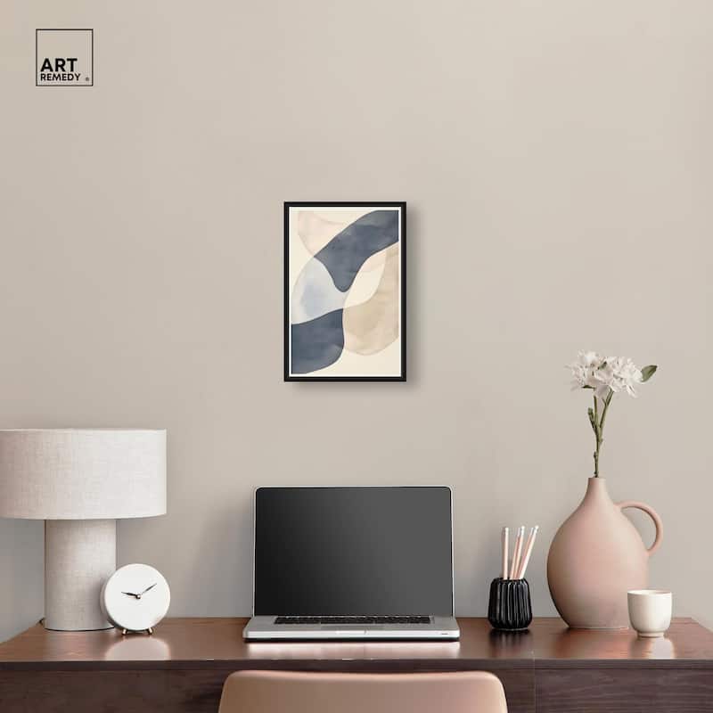 Ovals Canvas by Art Remedy