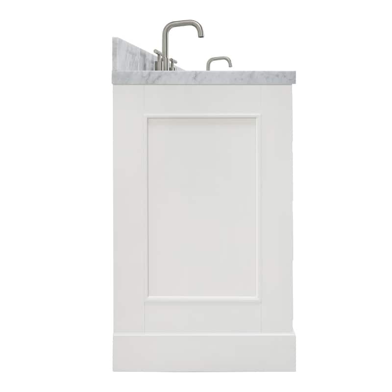 Ariel M073DCWRVO Stafford 73" Free Standing Double Basin Vanity Set