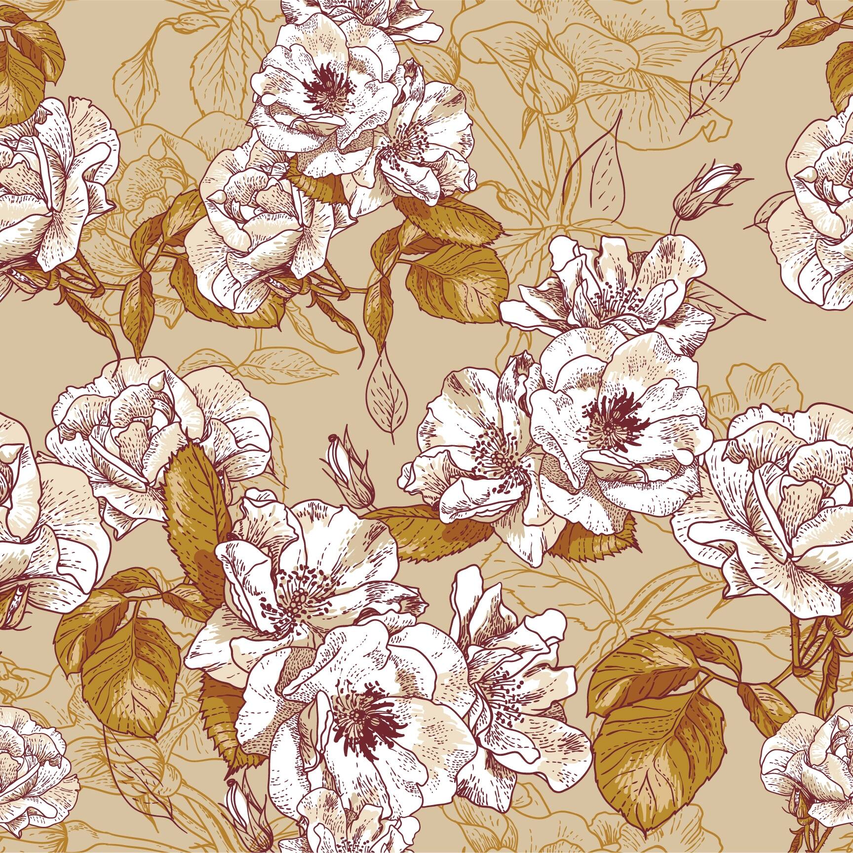 Moutan Peony Removable Wallpaper - 24'' inch x 10'ft - Bed Bath ...