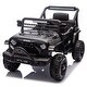 preview thumbnail 45 of 98, Kids 12V Electric Ride-On Truck with Parental Remote, Bluetooth, USB, LED Lights