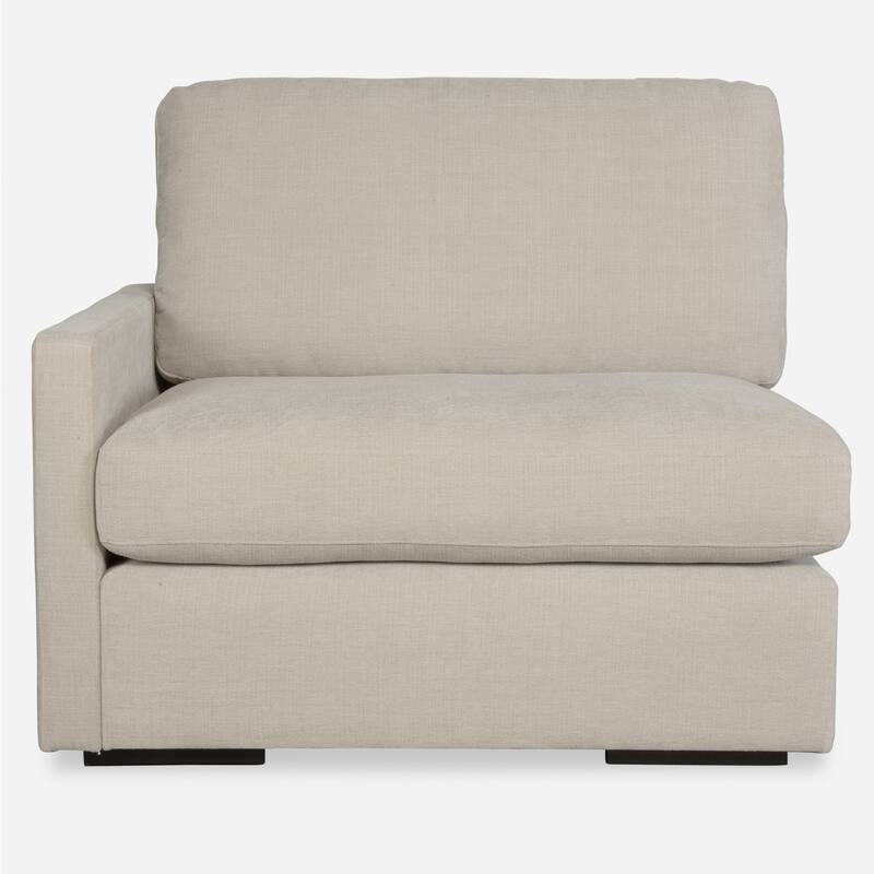 Uttermost 238-L-REFUGE Refuge 43" Wide Polyester Sectional Left Arm - Sand
