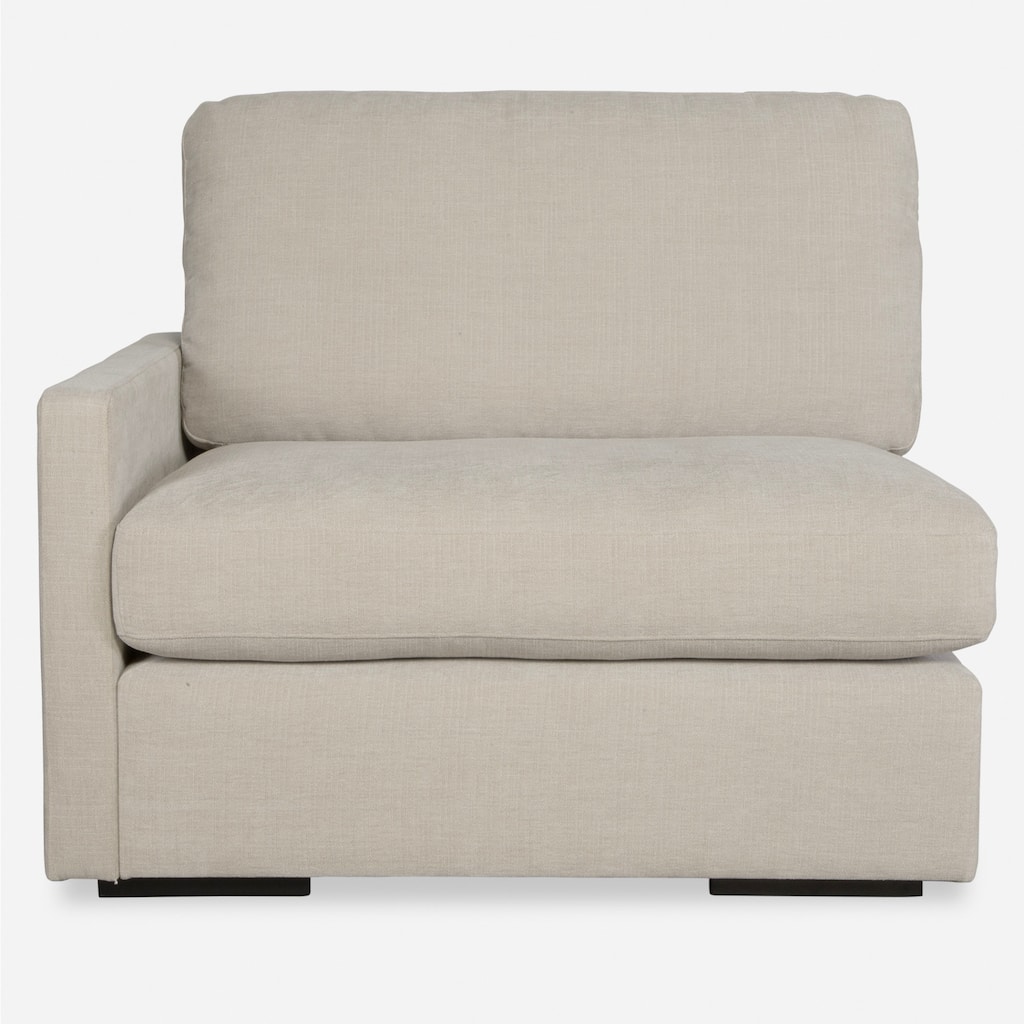 Uttermost 238-L-REFUGE Refuge 43" Wide Polyester Sectional Left Arm