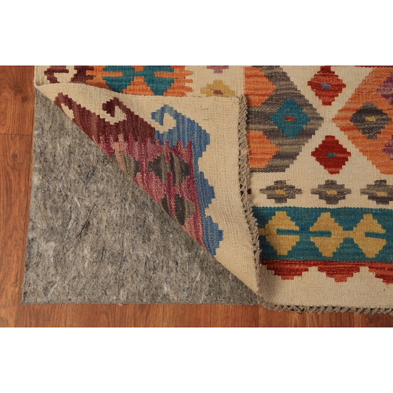 Southwestern Style Kilim Oriental Rug Flatweave Wool Carpet - 8'3"x 11'3"