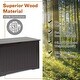 preview thumbnail 10 of 21, Wooden Toy Box Kids Storage Chest Bench - 30" x 16" x 19" (L x W x H)