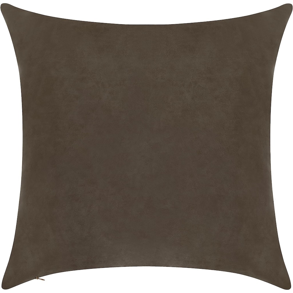 Delara Pack of 1 Velvet Decorative Throw Pillow Cover 20x20 Inches, Cushion Cover, Soft and Breathable Fabric, Hidden Zipper