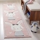preview thumbnail 2 of 36, SAFAVIEH Carousel Kids Njomeza Bunny Rug