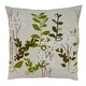 preview thumbnail 5 of 4, Botanical Pillow With Holiday Design