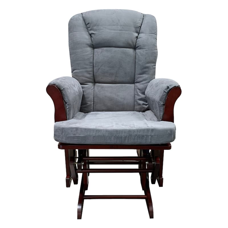 Cherry 31" Ottoman Gliders Chair