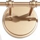preview thumbnail 24 of 25, Siya Modern 3/2/1 Frosted Glass Bathroom Vanity Lights Romantic Gold Statement Wall Sconces
