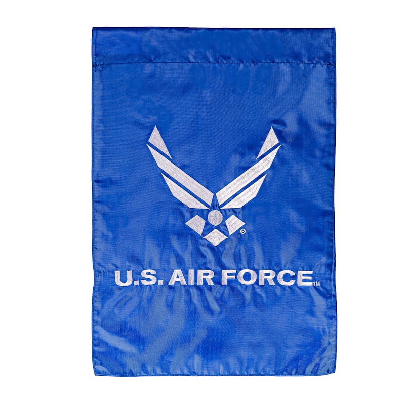 Air Force Applique Garden Flag