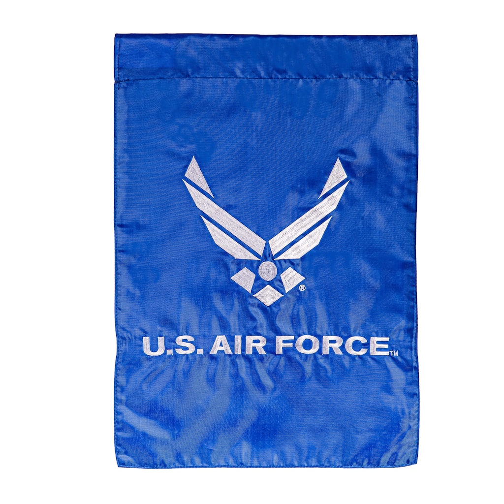 Air Force Applique Garden Flag
